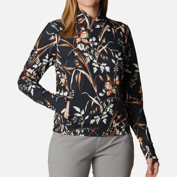 Columbia UPF 50 Women's Weekend Adventure Pullover - Sun-Blocking, Stretchy - Picture 2 of 15